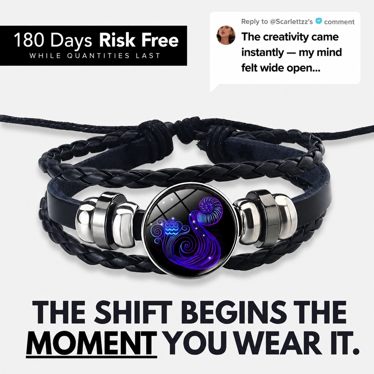 ✨ 12 Zodiac Signs Soul Bracelet — Save $50 Today 💫 The Shift Begins the Moment You Wear It