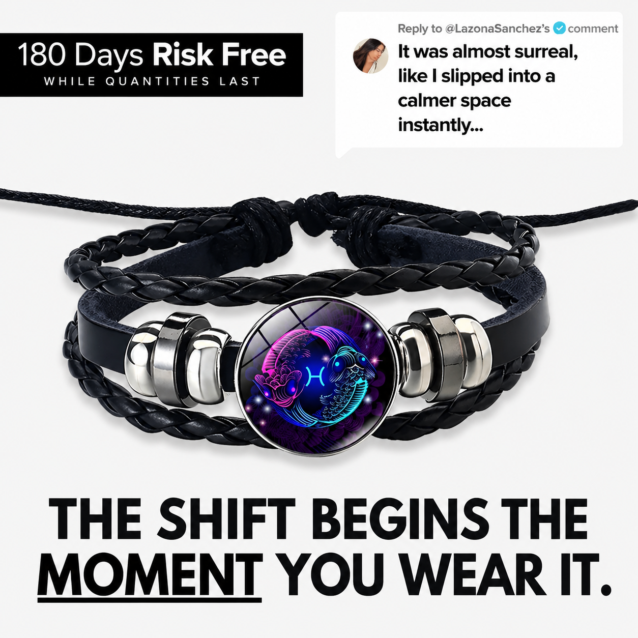 ✨ 12 Zodiac Signs Soul Bracelet — Save $50 Today 💫 The Shift Begins the Moment You Wear It