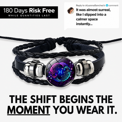 ✨ 12 Zodiac Signs Soul Bracelet — Save $50 Today 💫 The Shift Begins the Moment You Wear It