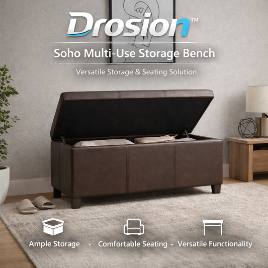 Drosion™ Soho Multi-Use Storage Bench