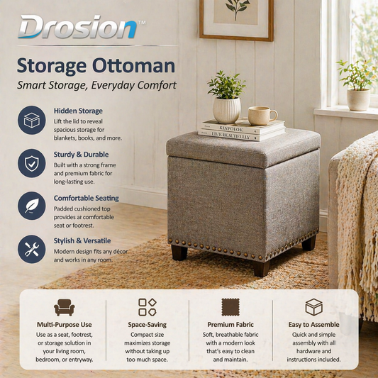 Storage Ottoman