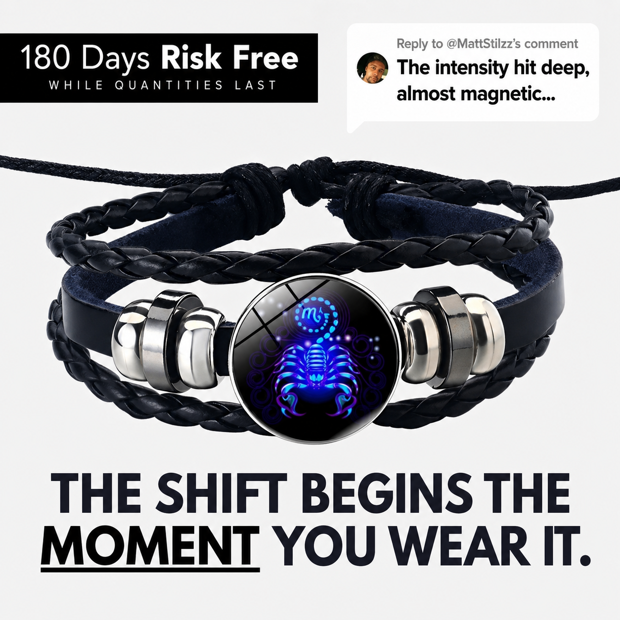 ✨ 12 Zodiac Signs Soul Bracelet — Save $50 Today 💫 The Shift Begins the Moment You Wear It