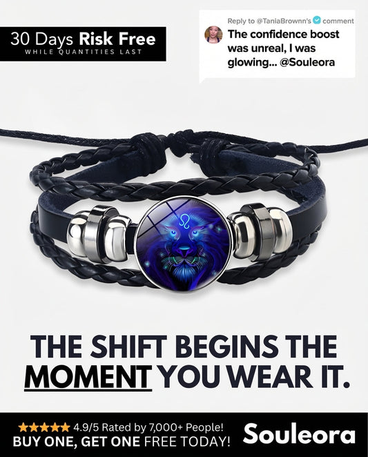 ✨ 12 Zodiac Signs Soul Bracelet — Save $50 Today 💫 The Shift Begins the Moment You Wear It
